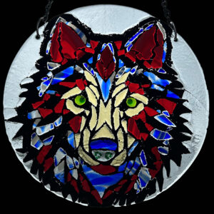 Shannon Monk Stained Glass - Wolf-Ushin