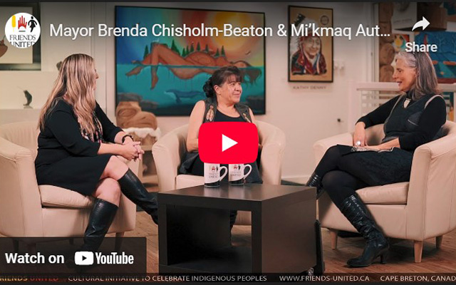 Brenda Chisholm-Beaton and Karen Bernard at Friends United