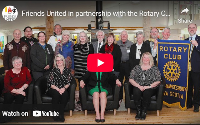 Rotary Club Port Hawkesbury at Friends United